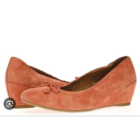 Paul green coral wedge heel suede shoes size 6.5 - Picture 1 of 10